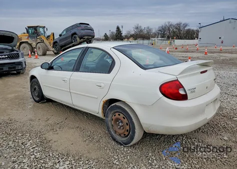 2002 Dodge Neon Es z USA, uszkodzony, nr VIN 1B3ES56C72D656501